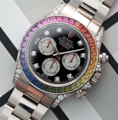 rolex daytona rainbow prix